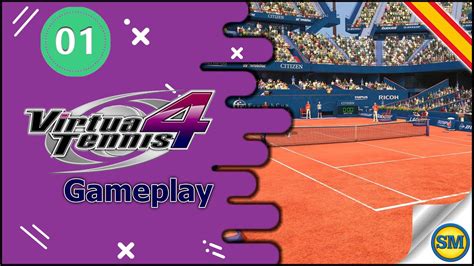 Virtua Tennis 4 Gameplay Español Capitulo 1 Youtube