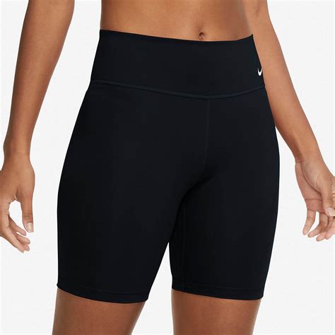 Nike Womens One Plus Size Mid Rise Shorts 7 In Academy