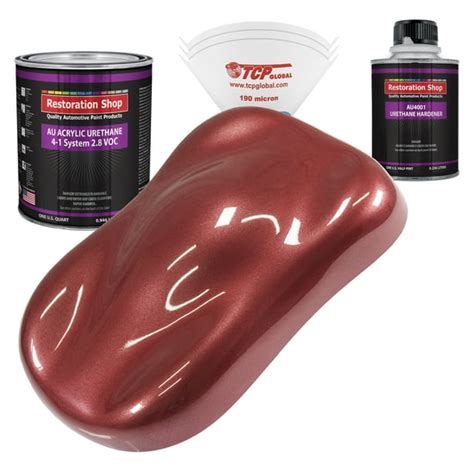 Restoration Shop Candy Apple Red Metallic Acrylic Urethane Auto Paint