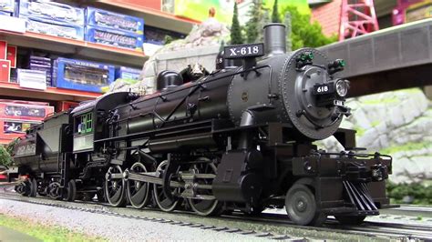 Lionel Legacy Steam 2-8-0 Locomotive - YouTube