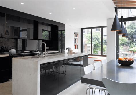 Black kitchen cabinets kitchen cabinetry black kitchens cool kitchens kitchen black small check out our kitchen ideas black selection for the very best in unique or custom, handmade pieces. Step Out Of The Box With 31 Bold Black Kitchen Designs ...