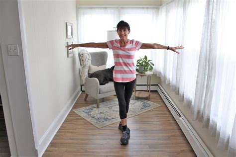 Senior Balance Exercises In Just 7 Minutes Fitness With Cindy