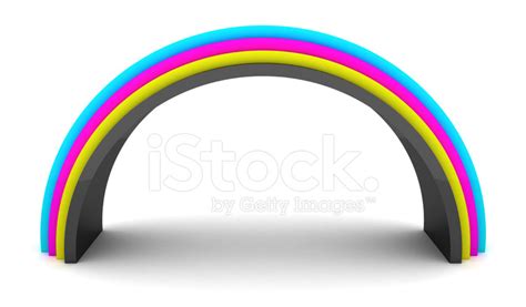 Cmyk Rainbow Stock Photo Royalty Free Freeimages