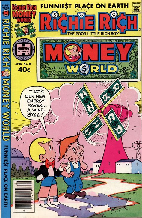 Richie Rich Money World Vol 1 45 Harvey Comics Database Wiki Fandom