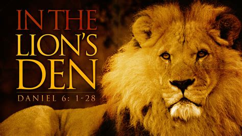 Daniel And The Lions Den Daniel 66 27 Toward A Sane Faith