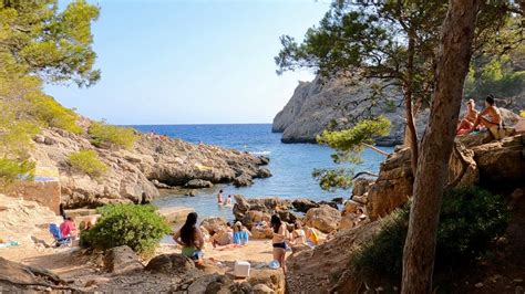 K Caló des Monjo Nudist Beach Mallorca Majorca Beach walk August YouTube