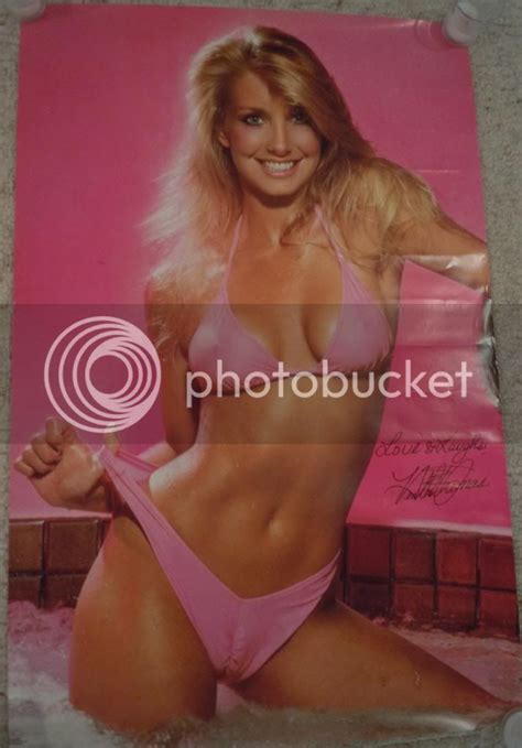Vintage Heather Thomas Pink Bikini Poster 1980s Sexy Ebay