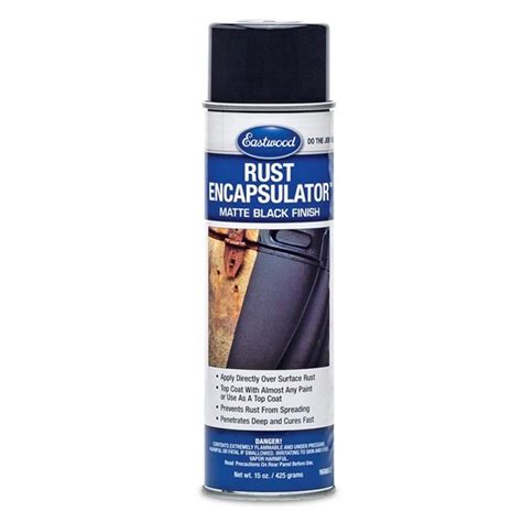 Eastwood Rust Encapsulator Black Us Quart 946ml Salt Spray Spray Can