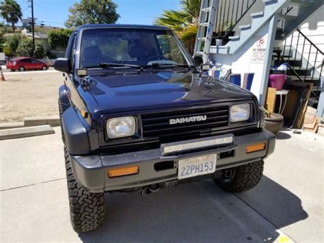 1991 DAIHATSU ROCKY 4X4 SUV 5 SPEED JDM ULTRA CLEAN 84k LOW MILES