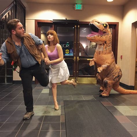 Jurassic World Couple Cosplay Halloween 2016 Chloe Combs Nerdy