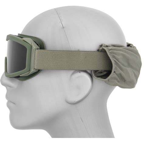 Lancer Tactical Airsoft Goggles W 3 Lens Kit Olive Drab Green Airsoft Megastore