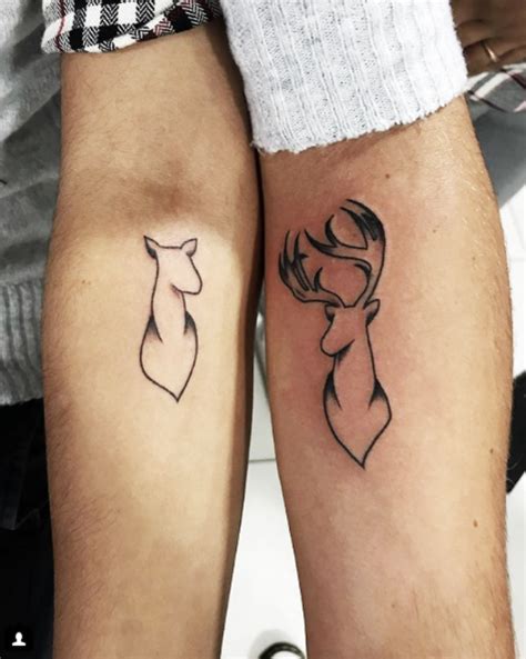 Cute matching tattoos are the one of the most priceless gifts couples, best friends, sisters or any one can give each other. His and Hers Matching Tattoos For Couples