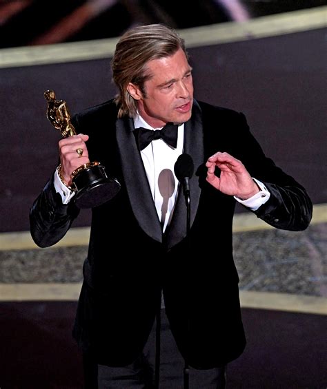 Brad Pitt Gana Su Primer Oscar Como Actor En Los Oscar 2020 Vogue