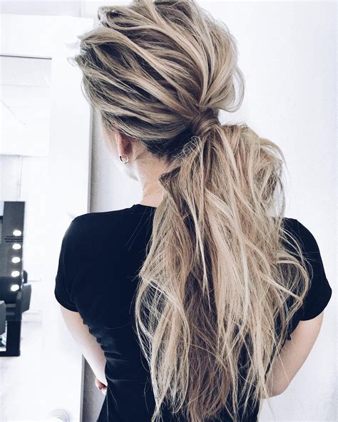 10 Creative Ponytail Hairstyles For Long Hair Summer Hair Styles Pop