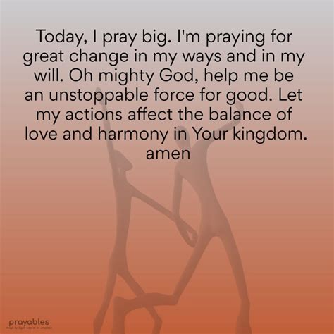 Prayer Pray Big Prayables