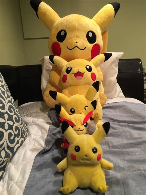 My Pikachu Plush Collection Rcoolcollections