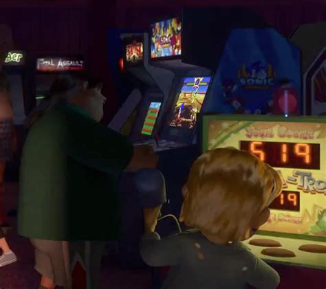 Spot Some Classic Sega Arcade Cabinets In The Latest Wreck It Ralph