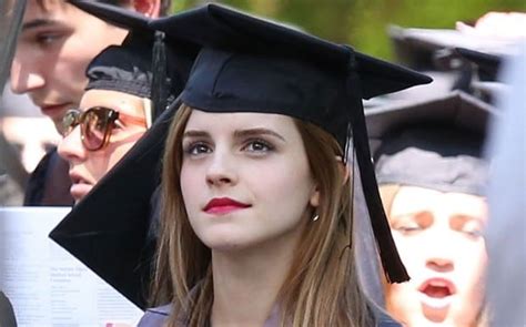 Emma Watson Graduates From Brown University