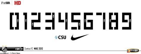Nike Jersey Font