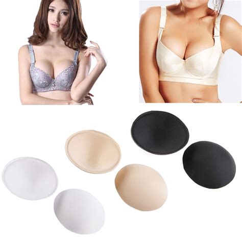 Removable Form Breast Enhancer Push Up Pads Bra Bikini Swimsuit Inserts
