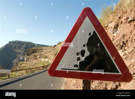 Falling Rocks Rock Road Sign Roadsign Roadsigns Signs Rolling Stones