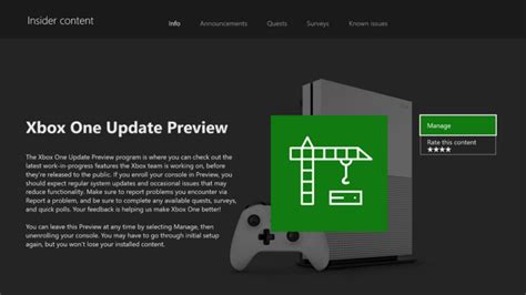 Microsoft Releases Build To The Xbox Insiders In Preview Alpha Skip Ahead Ring Wincentral