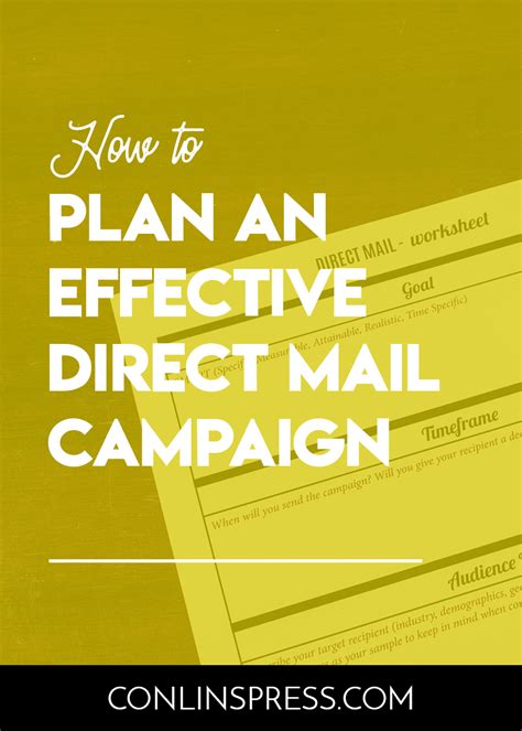 How To Plan An Effective Direct Mail Campaign In 3 Simple Steps