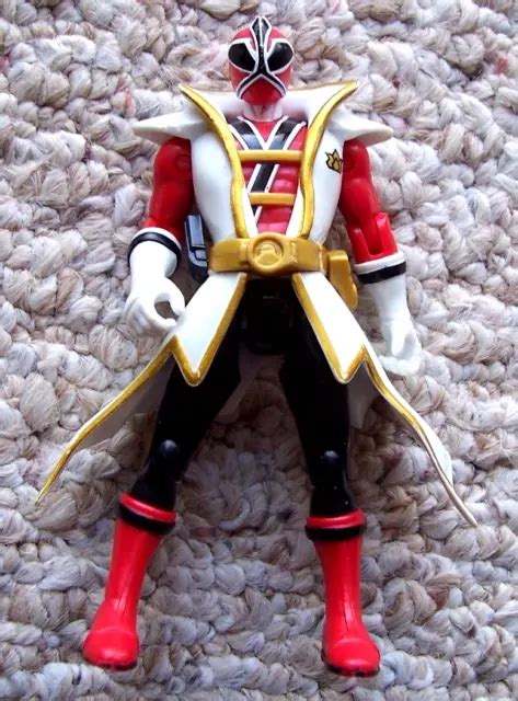 Power Rangers Super Samurai Red Fire Ranger Action Figure Bandai