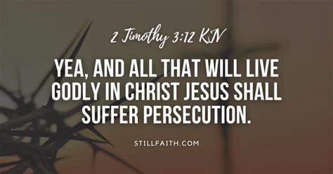 175 Bible Verses About Persecution Kjv