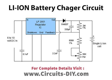 Lithium Battery Charger Circuit Diagram Wiring Diagram
