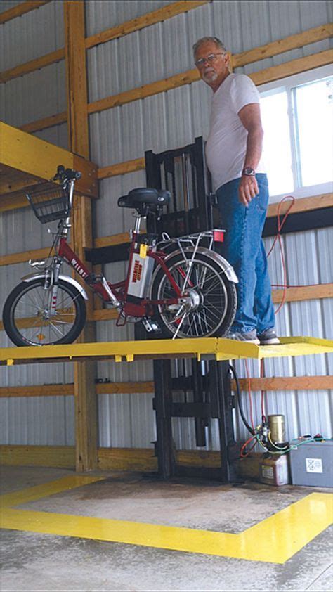 Diy Forklift Elevator For The Shop Or Barn Farm And Garden Grit
