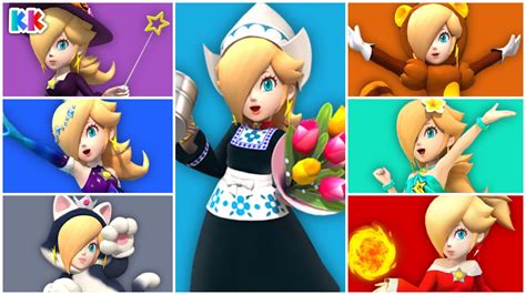 All Rosalina Alts In Mario Kart Tour Gameplay Updated To Amsterdam Tour YouTube