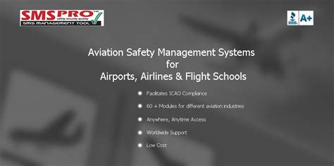 Sms For Aviation Purposes Aviation Safety Management Systems Sms