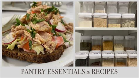 Pantries are useful, but can quickly become messy and unorganized. NEW! PANTRY ESSENTIALS & 5+ NO COOK RECIPES - UCOOK ...