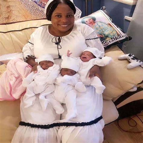 miraculous birth of triplets brings joy to 52 year old woman after 17 year infertility journey