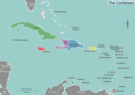 Significance Of The Caribbean Map Caribbean Blog
