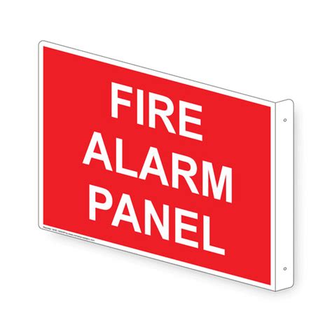 Fire Alarm Panel Sign Nhe 16503proj Fire Safety Equipment
