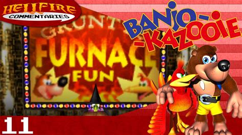 Banjo Kazooie Playthrough Part 11 Gruntys Furnace Fun Youtube