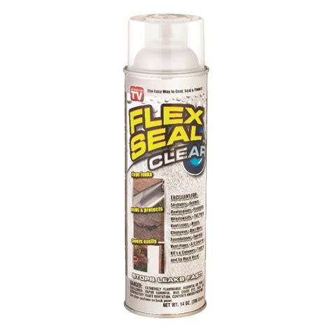 Flex Seal Satin Clear Rubber Spray Sealant 14 Oz Ace Hardware