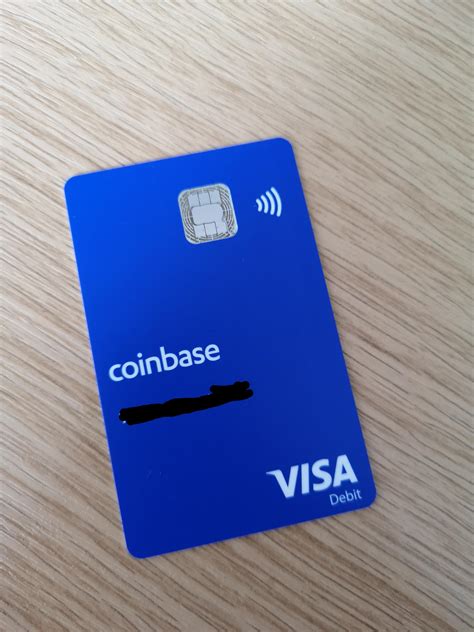 Coinbase Visa Debit Card Arrived This Morning Bitcoin