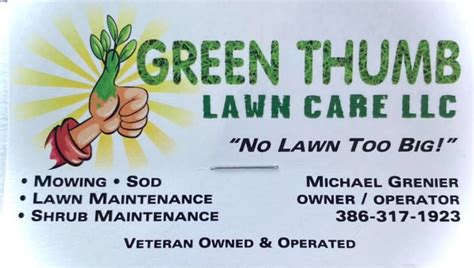 Green Thumb Lawn Care Llc Posts Facebook