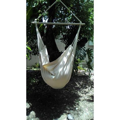 Shop for hammock chair online at target. Beige Canvas Hammock Chair with Pillows | Buy Hammocks ...