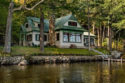 Lakeside Maine Cottage Tms Architects Lake House Lake Houses