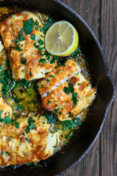 Recipe Mediterranean Baked Cod Recipe With Lemon And Garlic