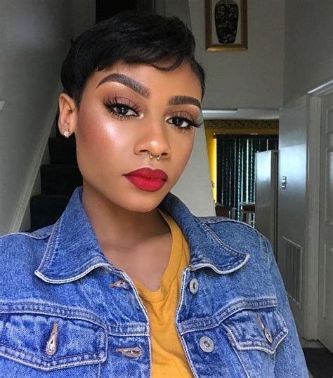 Black Girl Makeup With Best Red Lipstick On Stylevore
