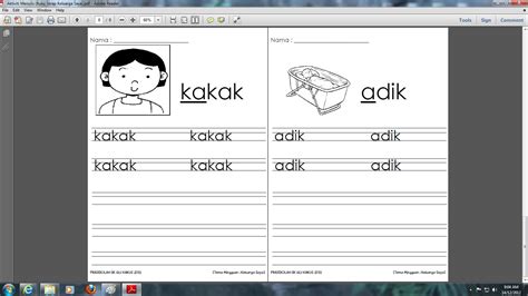 Contextual translation of lembaran kerja prasekolah tema haiwan liar into english. Lembaran Kerja - Keluarga Saya | Pra Al-Hikmah