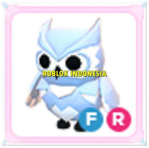 Could be bought in the adopt me 2018 event for 2000 robux. Jual FR Snow Owl Adopt Me dari Roblox Indonesia | itemku