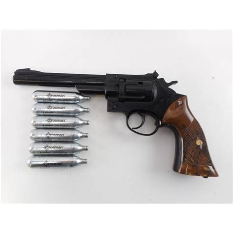 Crosman Model 38t Pellet Revolver Switzers Auction And Appraisal Service