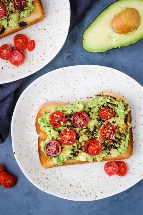 Avocado Toast With Balsamic Glaze Cooking Up Memories