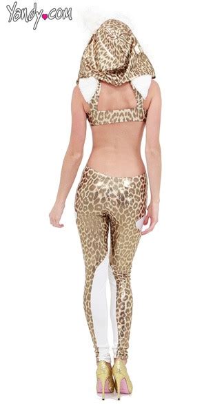 Sexy Cheetah Costume Cheetah Girl Costume Cheetah Bodysuit Cheetah